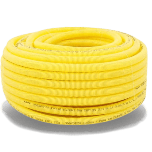 Conduite Corrugado Amarelo